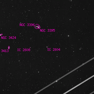 DSS image of IC 2604