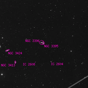 DSS image of IC 2605