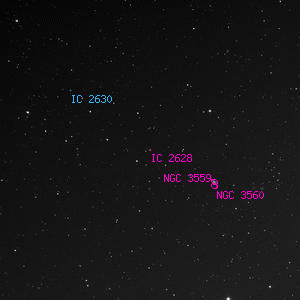 DSS image of IC 2628