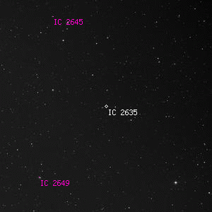 DSS image of IC 2635