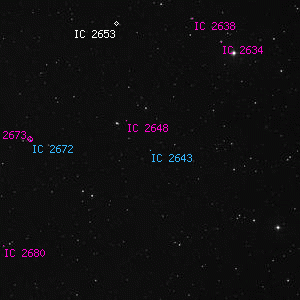 DSS image of IC 2643