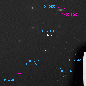 DSS image of IC 2660
