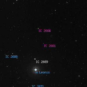 DSS image of IC 2661