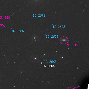 DSS image of IC 2662