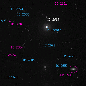 DSS image of IC 2671