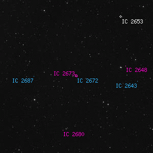 DSS image of IC 2672
