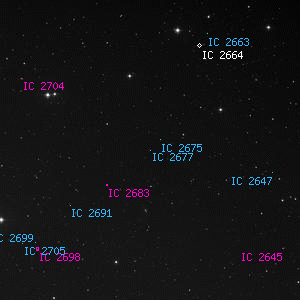DSS image of IC 2677