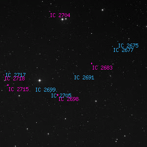 DSS image of IC 2691