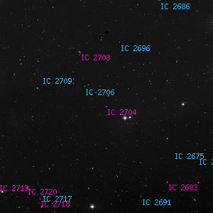 DSS image of IC 2704