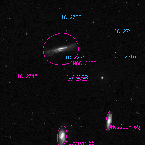 DSS image of IC 2725