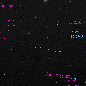 DSS image of IC 2734