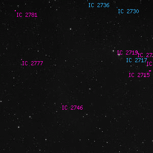 DSS image of IC 2739