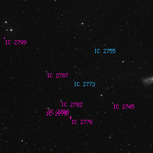 DSS image of IC 2772