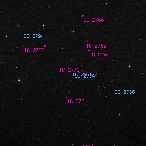 DSS image of IC 2775