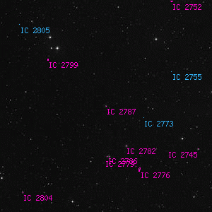 DSS image of IC 2787