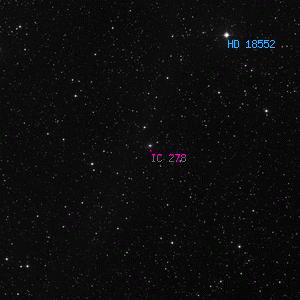 DSS image of IC 278