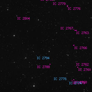 DSS image of IC 2791