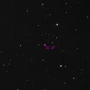 DSS image of IC 27