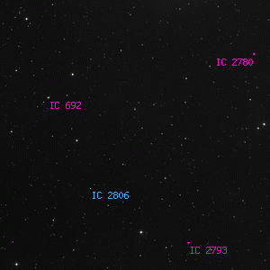 DSS image of IC 2803