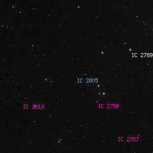 DSS image of IC 2805