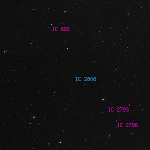 DSS image of IC 2806