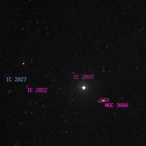 DSS image of IC 2807