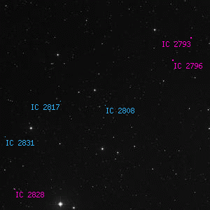 DSS image of IC 2808