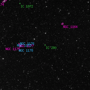 DSS image of IC 280