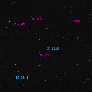 DSS image of IC 2818