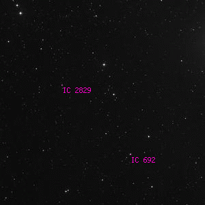 DSS image of IC 2820