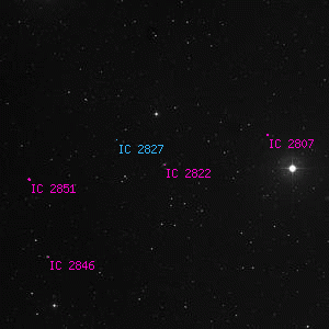 DSS image of IC 2822