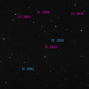 DSS image of IC 2823