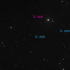 DSS image of IC 2825
