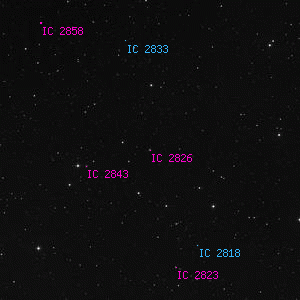 DSS image of IC 2826