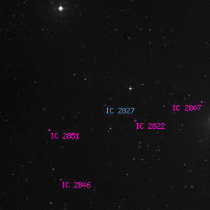 DSS image of IC 2827