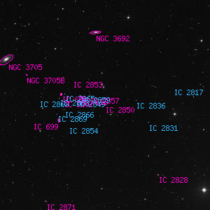 DSS image of IC 2850