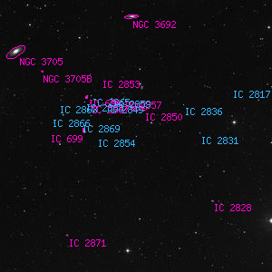 DSS image of IC 2854