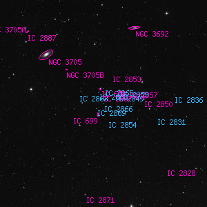 DSS image of IC 2866