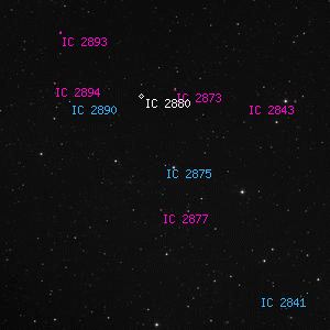 DSS image of IC 2875