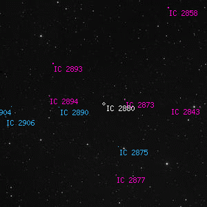 DSS image of IC 2880