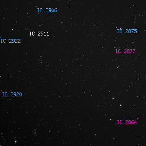 DSS image of IC 2891