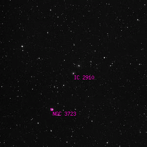 DSS image of IC 2910