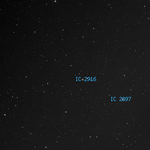 DSS image of IC 2916
