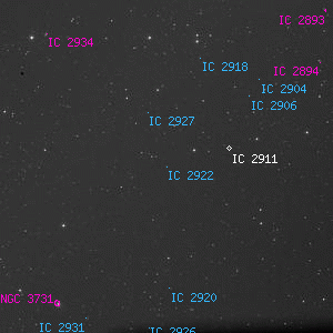 DSS image of IC 2922