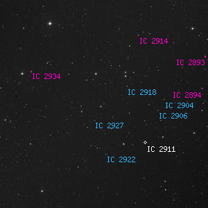 DSS image of IC 2923