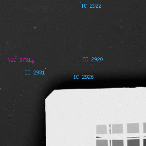 DSS image of IC 2926