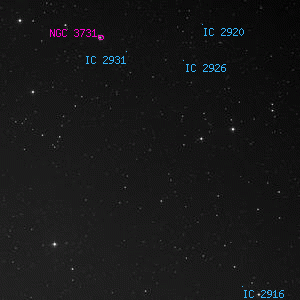 DSS image of IC 2929