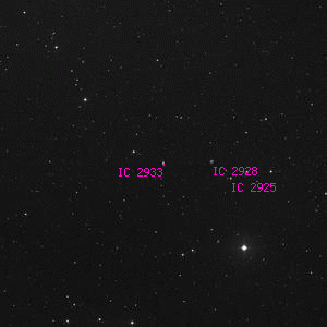 DSS image of IC 2933