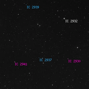 DSS image of IC 2935