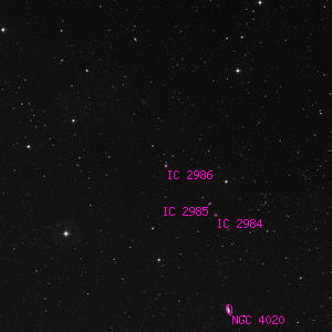 DSS image of IC 2986